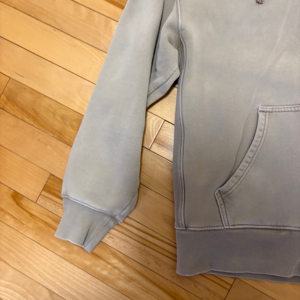 Aritzia TNA Cozy Fleece Sweatfleece Boyfriend Fit Zip Hoodie Tan Size XS - Picture 7 of 14